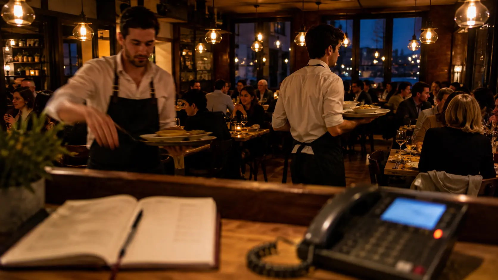 AI telefonní asistent pro restaurace a rezervace stolů
