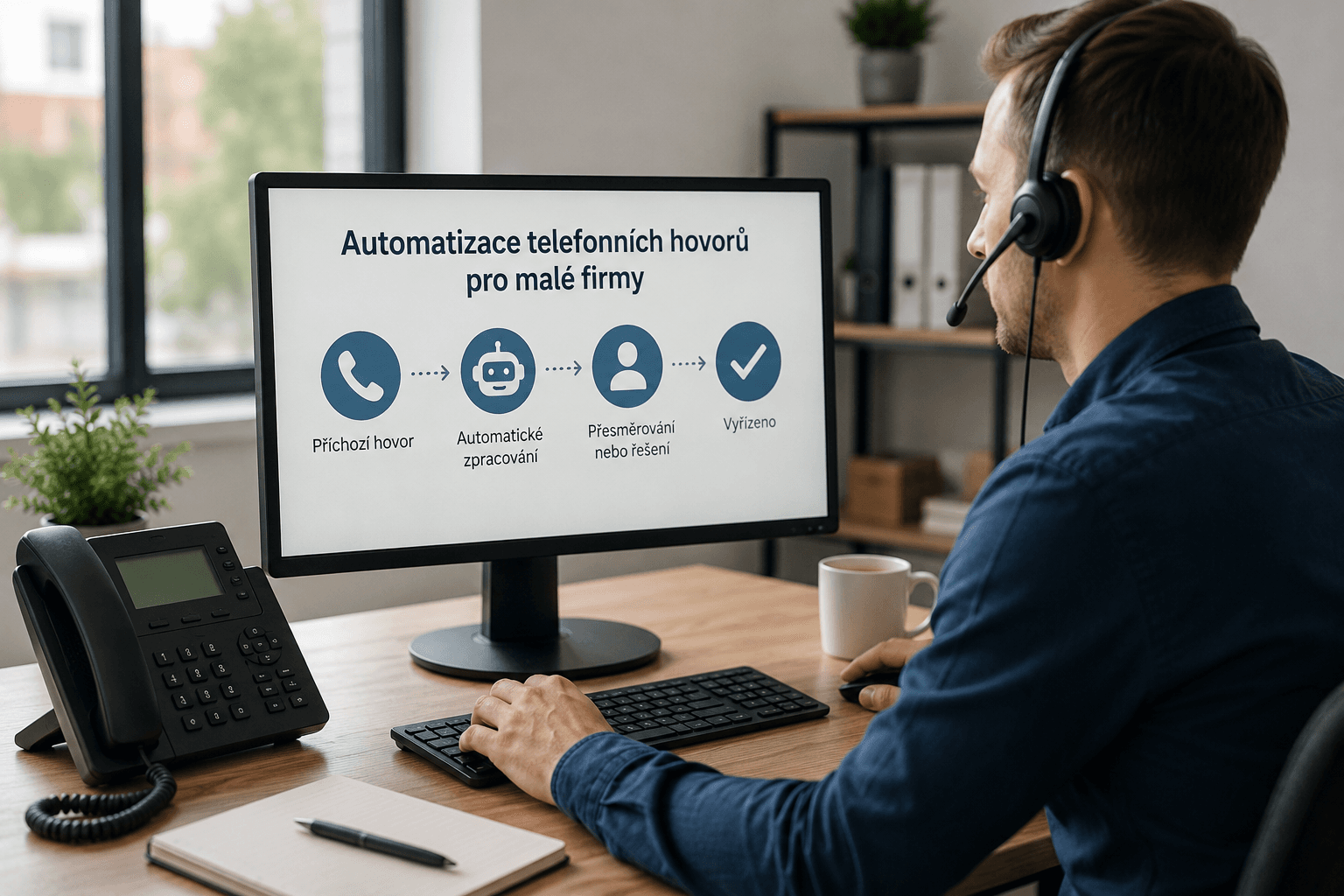 Automatizace telefonních hovorů pro malé firmy