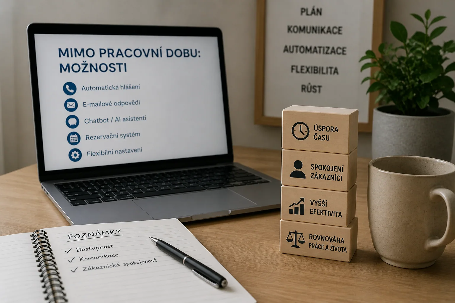 Srovnání možností pokrytí hovorů mimo pracovní dobu
