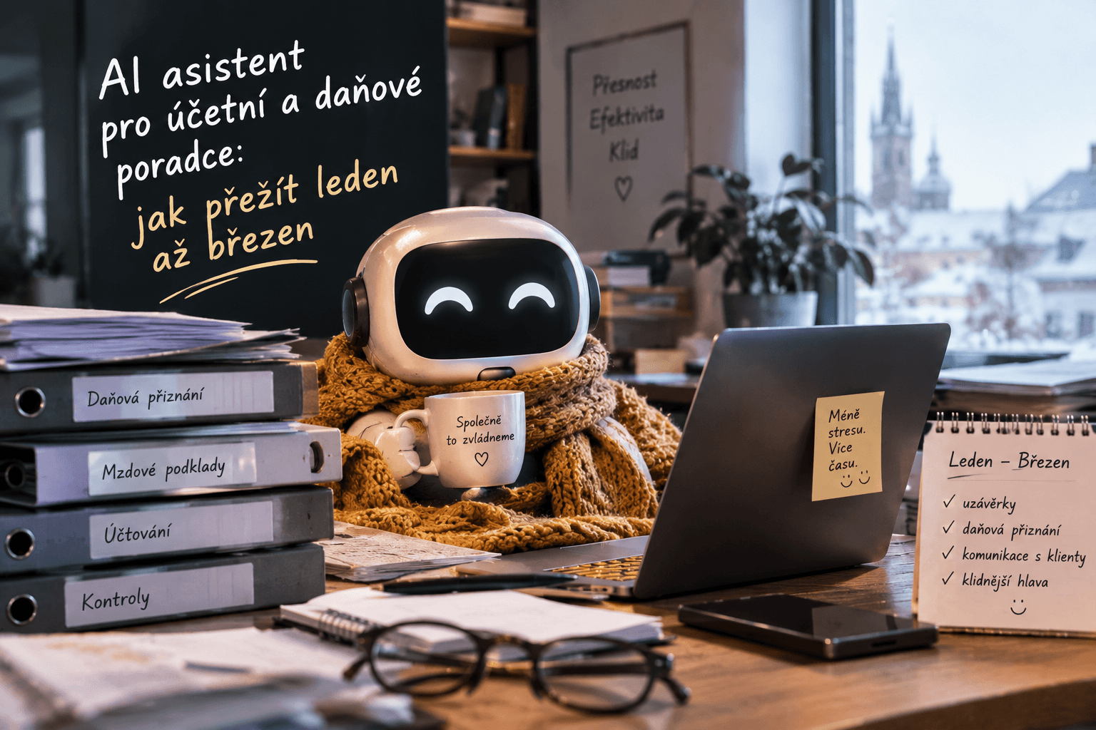 AI asistent pro účetní a daňové poradce: jak přežít leden až březen